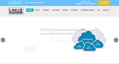 Desktop Screenshot of linuxpathshala.com